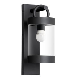 Inowel Wall Lights Outdoor Lantern with Dusk to Dawn Sensor E26 Bulb (Not Include) Max 28W 32331 - Grey