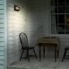 Inowel Wall Light Outdoor LED Wall Mount Lamp Modern Wall Mount Sconce Lantern Fixture for Porch Front Door 17309 - Grey