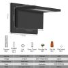 Inowel Wall Light Outdoor LED Wall Mount Lamp Modern Wall Mount Sconce Lantern Fixture for Porch Front Door 17309 - Grey