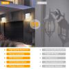 inowel Wall Lights Outdoor Wall Sconce Waterproof Outdoor Wall Lamps Up and Down Lighting Exterior Sconces Porch Lantern 19802 - White