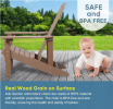 Patio Hips Plastic Adirondack Chair Lounger Weather Resistant Furniture for Lawn Balcony in Brown - as Pic