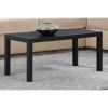 Parsons Coffee Table, Black Oak - Black Oak