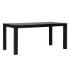 Parsons Coffee Table, Black Oak - Black Oak