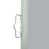 Patio Retractable Side Awning 55.1"x236.2" Gray