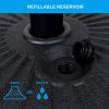 Simple Deluxe 20" Heavy Duty Patio Market Umbrella Stand with Steel Holder Water Filled for Outdoor, Lawn, Garden, 20inch, Round Base - as Pic