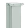 Patio Retractable Side Awning 55.1"x236.2" Black