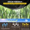 VEVOR Weed Barrier, 5.8oz Landscape Fabric, 4ft x 300ft Cover Mat Heavy Duty Woven Grass Control Geotextile for Garden, Patio, Black - Default