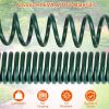 EVA Recoil Garden Hose Flexible Self-coiling Water Hose with 3/4' and 1/2' Adapter with 7 Spraying Modes for Boat Greenhouse Yard Patio - 15M