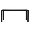 Parsons Coffee Table, Black Oak - Black Oak