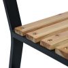 Patio Bench 47.2" Wood - Brown