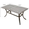 Coffee Table, Espresso Brown - as Pic