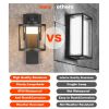 Inowel Wall Sconce Replaceable GX53 LED Bulb Porch Light Modern Waterproof Wall Lamps IP44 Waterproof Outdoor Garden Light 36309 - Grey