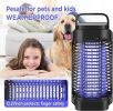 Powerful Electric Mosquito Zapper Fly Killer For Indoor 4200V Metal Mesh, Insect Fly Trap Indoor Mosquito Killer For Home, Garden, Patio