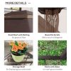 Patio Gazebo (Swiship-Ship)(Prohibited by WalMart) - as picture